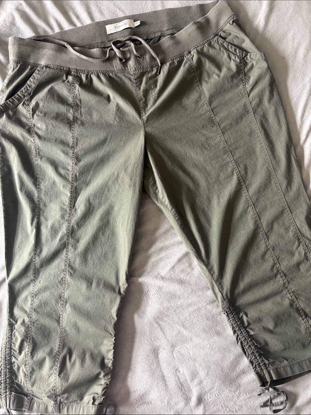 Torrid Olive Green Drawstring Jogger